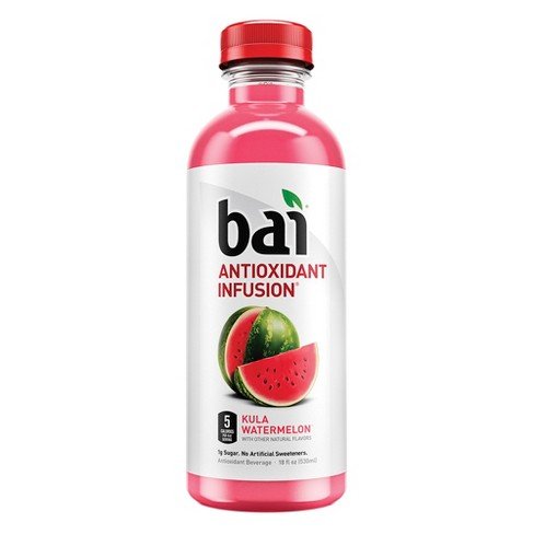 Bai is delicious but on the pricey side