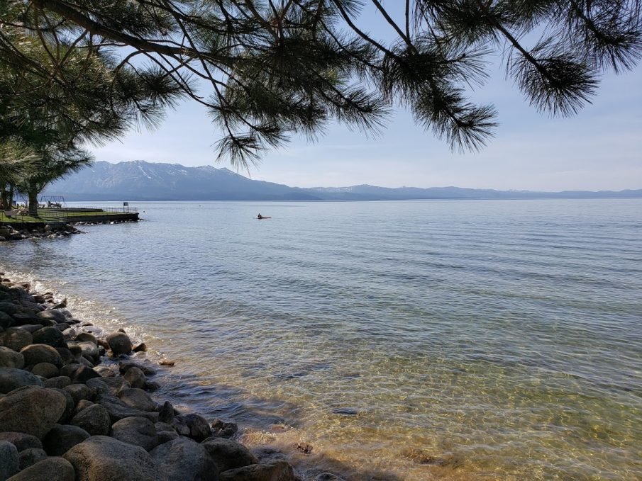 Beautiful Regan Beach South Lake Tahoe California