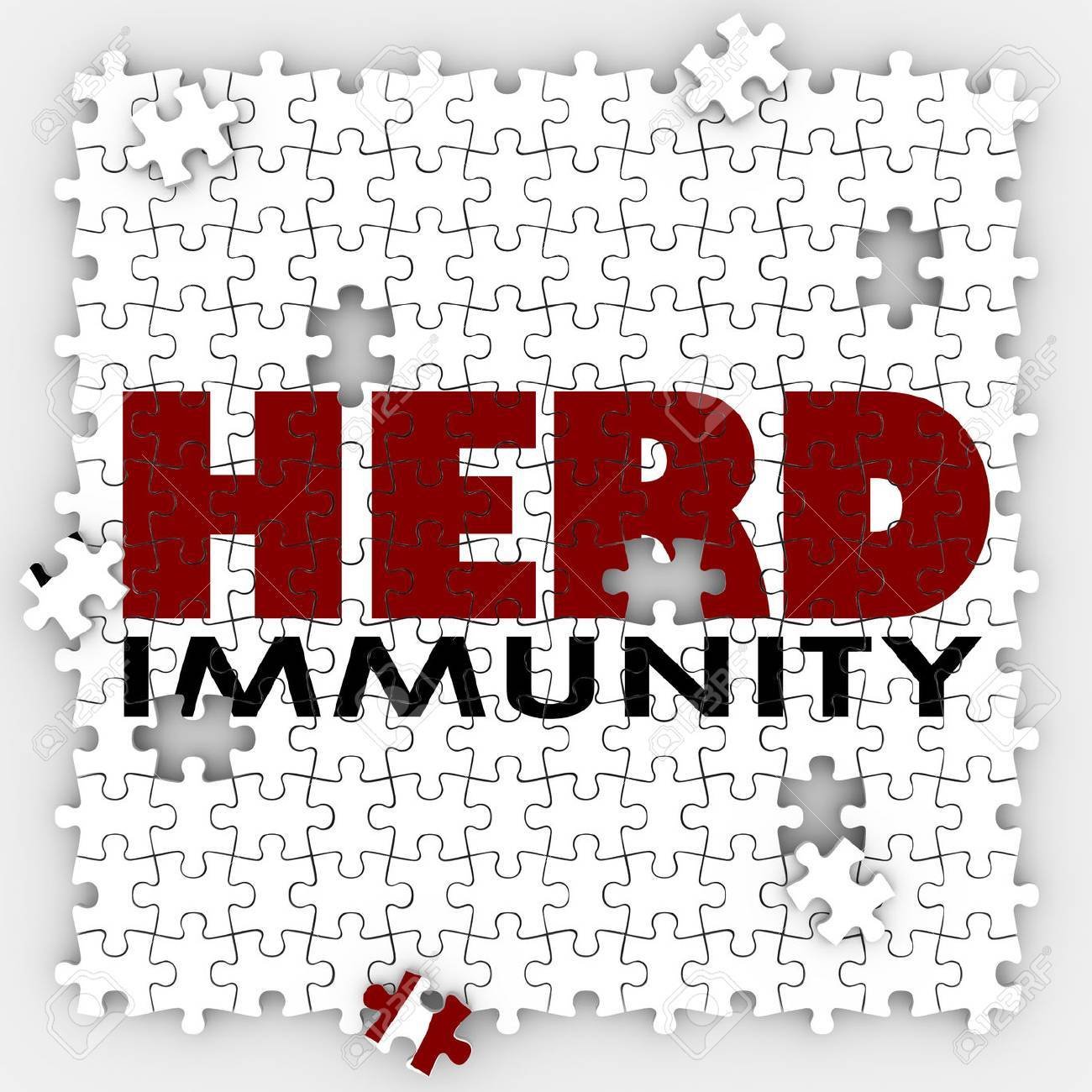 Herd Immunity is like a crossword puzzle of matching pieces