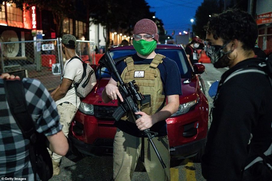 Armed protesters take control of Seattle