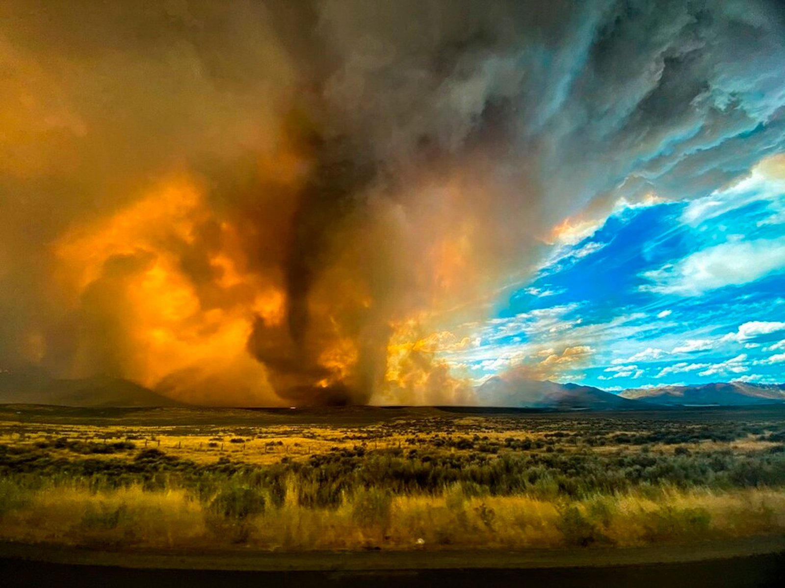 Fire in Northern California