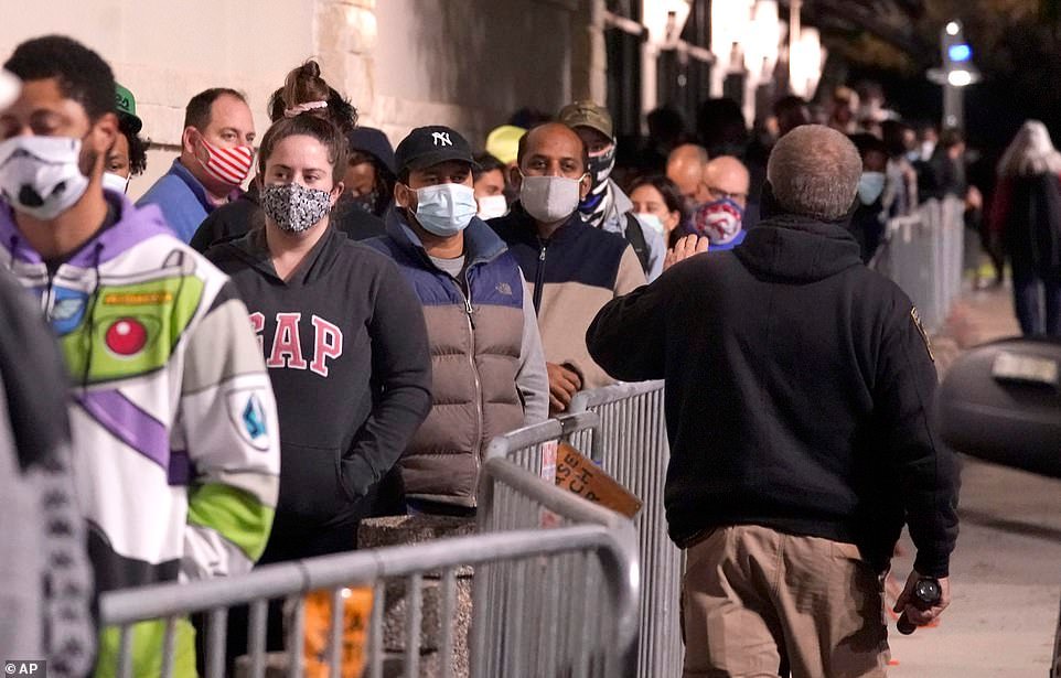 Black Friday 2020 shoppers in Texas