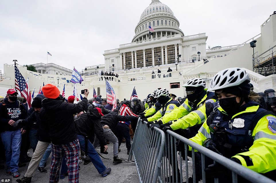 Protesters storm the U.S. Capital