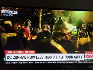 Curfew set for DC.