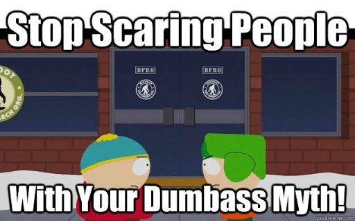 South Park character sperading lies