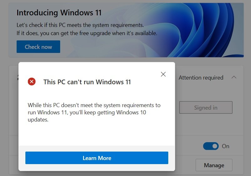 You may not get Windows 11